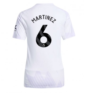 Manchester United Lisandro Martinez #6 Seconda Maglia Femmina 2025-26 Manica Corta